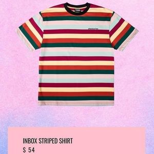 Pleasures - "Inbox Striped" Shirt
